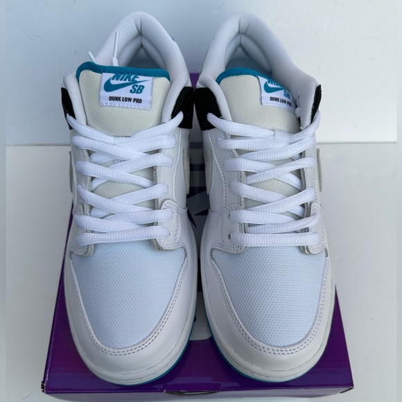 NWT 2021 NIKE SB DUNK LOW LASER BLUE MENS SZ 10.5 DEADSTOCK OG ALL - Picture 3 of 16